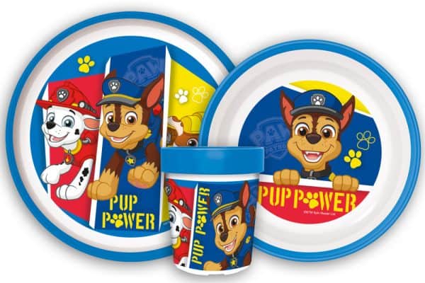 Paw Patrol Pup Power halkfri servis i mikoplast