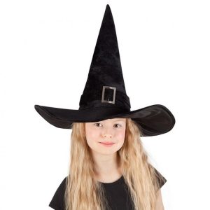Halloween svart häxhatt