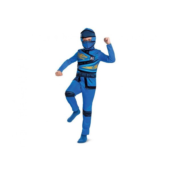 Lego Ninjago Jay-dräkt 3-4 år