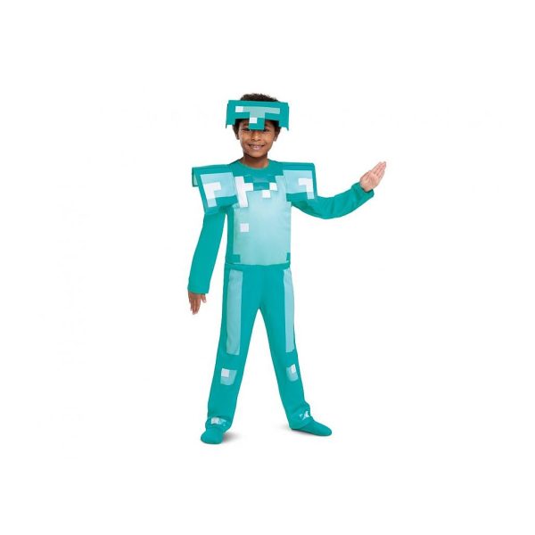 Minecraft rustningsdräkt 3-4 år