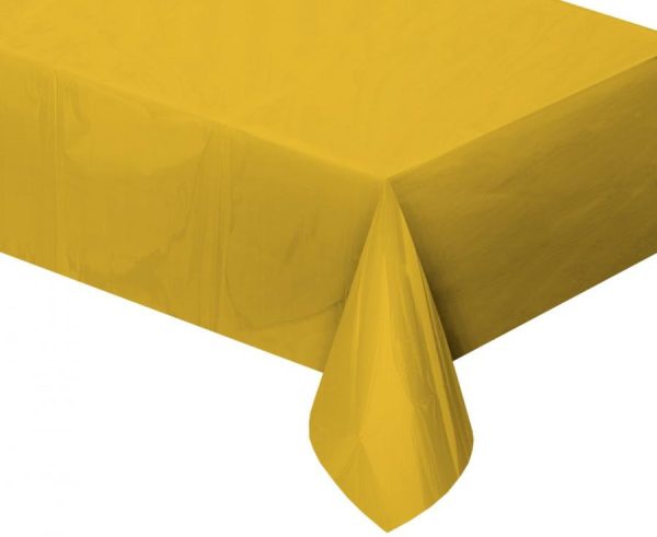Colour Metallic guldfolie bordsduk 137x183 cm