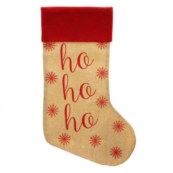 Christmas Ho-Ho-Ho Kaminstrumpa, Stövel 46 cm