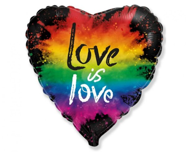 Love is Love folieballong 46 cm