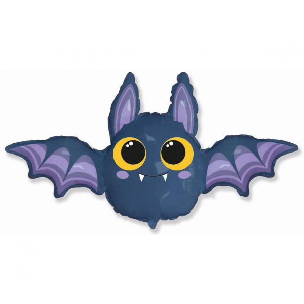 Halloween ballong fladdermus folie 113 cm (WP)