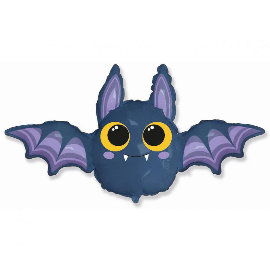 Halloween ballong fladdermus folie 113 cm (WP)