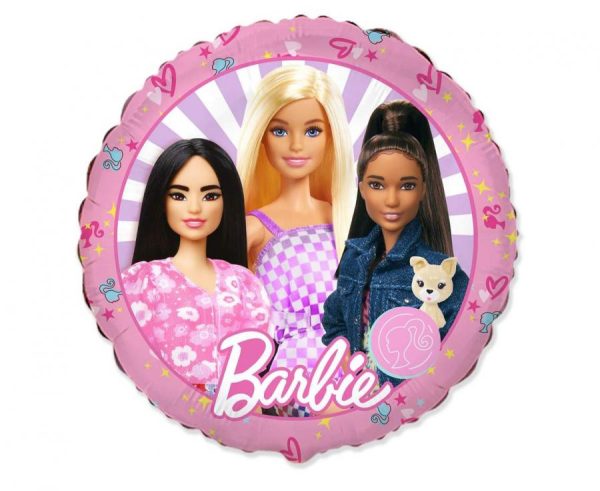 Barbie folieballong 46 cm