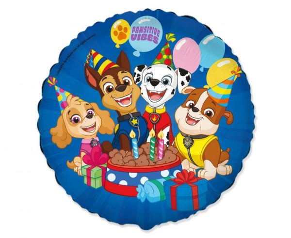 Paw Patrol Vibes folieballong 46 cm