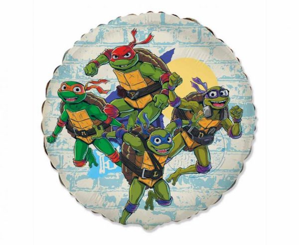 Teenage Mutant Ninja Turtles Warriors folieballong 46 cm