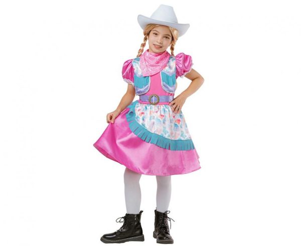 Colour Elegant Cowgirl-dräkt 110/120 cm