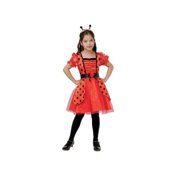 Ladybug Röd Ladybug Maskeraddräkt 120/130 cm