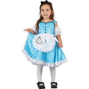 Disney Classics blå Alice i Underlandet-dräkt 92/104 cm