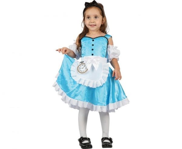 Disney Classics blå Alice i Underlandet-dräkt 92/104 cm