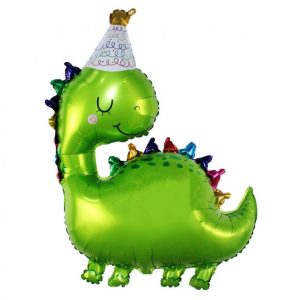 Dinosaurie festfolieballong 80 cm