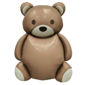Nallebjörn folieballong brun 68 cm