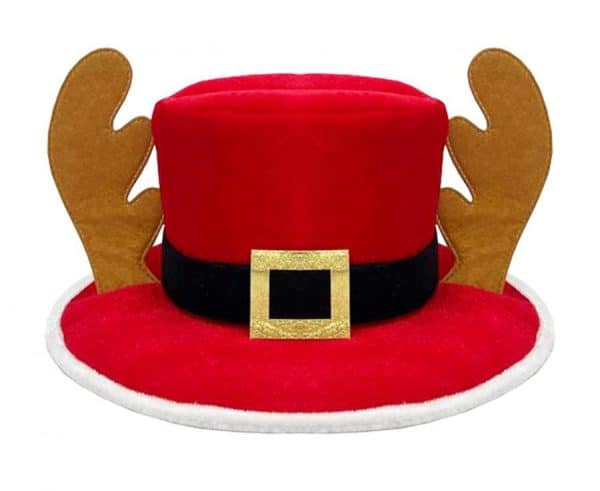 Christmas Brun Ren Cylinder