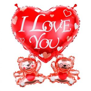 Love Teddy Bears folieballong 48 cm