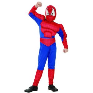 Halloween Spider Hero-dräkt 110/120 cm