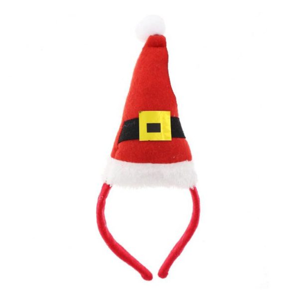 Christmas Santa tomteluva diadem 11x19 cm