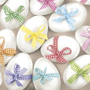 Påskservett Easter Ribbon 20 st 33x33 cm