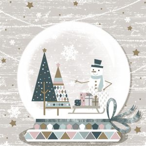 Julservetter Christmas Glassball, 20-pack, 33x33 cm