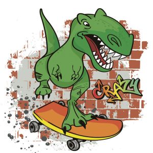 Dinosaurie servettset 20-pack 33x33 cm