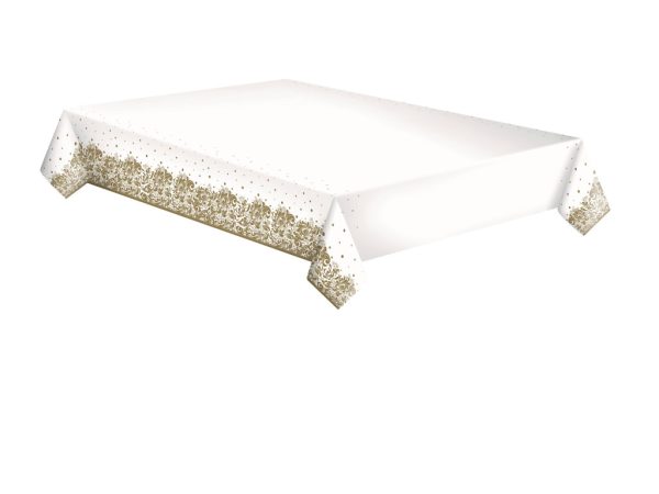Colour dekorativt pappersduk 120x180 cm guld