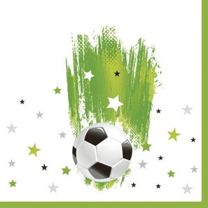 Football With Stars servetter 20 st 33x33 cm