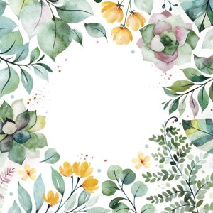 Flower servettset med blommönster, 20-pack, 33x33 cm