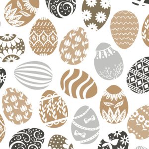 Easter Elegant Eggs servetter 20-pack 25x25 cm
