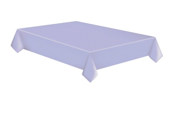 Colour White Dots lila pappersduk 120x180 cm