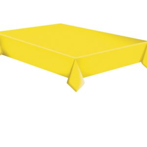 Färg Gul Pappersduk med Vita Prickar 120x180 cm