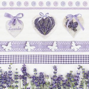 Colour Butterfly Lavender A4-mapp med resår