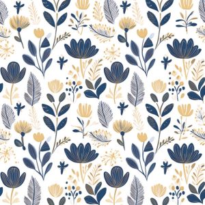Colour skandinavisk blommig servett 20 st 33x33 cm