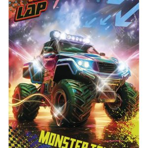Vehicle Final Lap Monster Truck A4 elastisk mapp