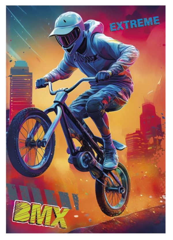Vehicle Extreme BMX A/4 dokumentmapp med resår