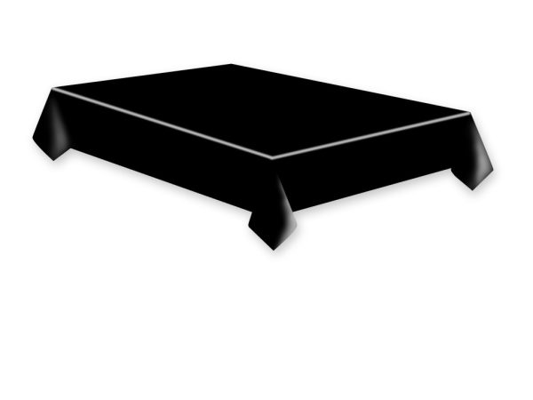 Colour Dark Black pappersduk 120x180 cm