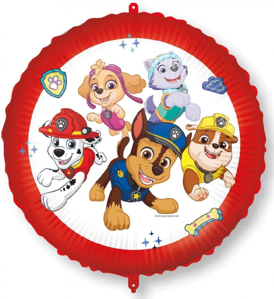 Paw Patrol Ready for Action folieballong 46 cm