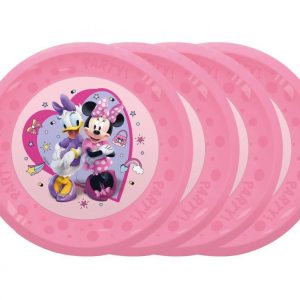 Disney Mimmi Pigg Junior micro premium middagsassiett set om 4, 21 cm