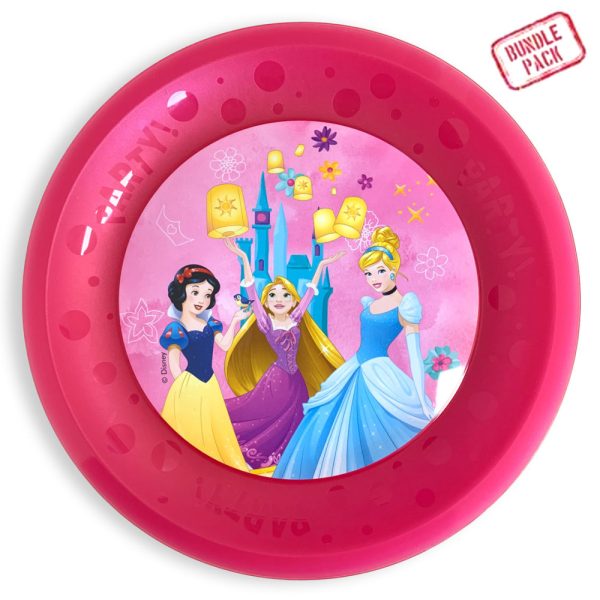 Disney Princess Junior Live Your Story mikropremium tallriksset 4 delar 21 cm