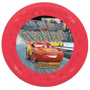 Disney Cars Arena Race micro premium plastmiddagstallrik set om 4, 21 cm