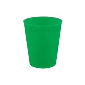 Party Bright Green micro premium plastmugg 250 ml