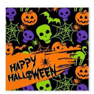 Halloween Happy servetter 20 st 33x33 cm FSC