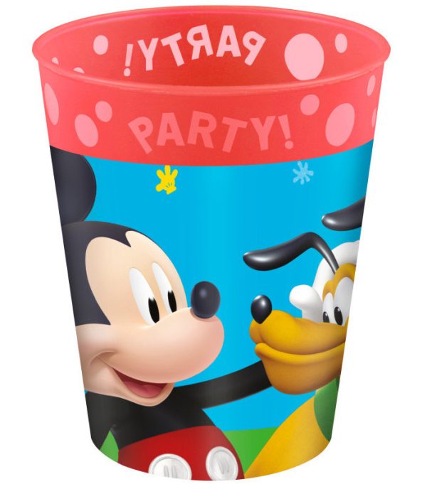 Disney Mickey Rock the House mikrovågssäkra muggar 4-pack 250 ml