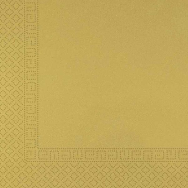 Colour Unicolour Guld Servetter 20-pack 33x33 cm FSC