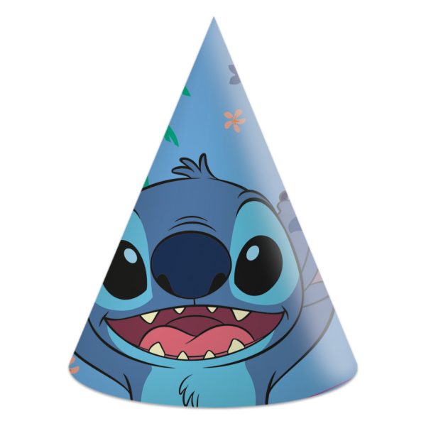 Disney Lilo and Stitch Angel partyhattar, 6-pack FSC