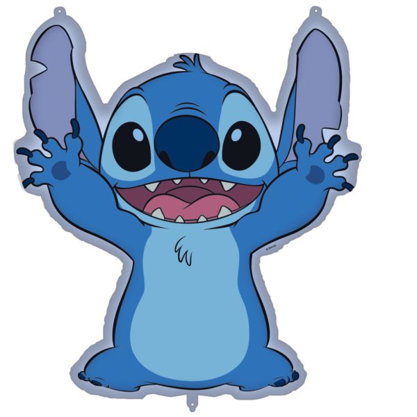 Disney Lilo and Stitch formad folieballong 76x88 cm