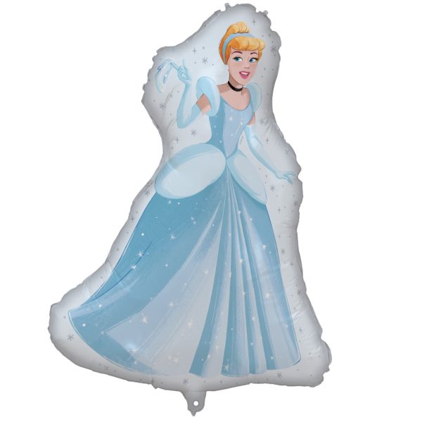 Disney Princess Askungen folieballong 97x75 cm