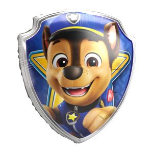 Paw Patrol Chase formad folieballong 68x75 cm