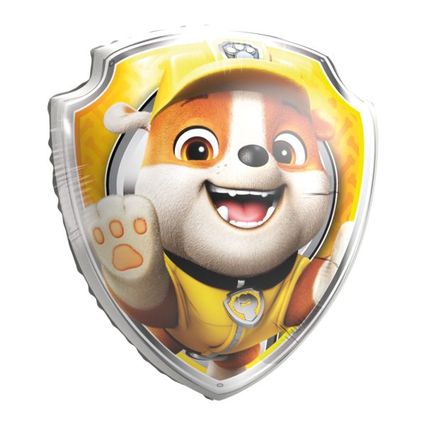 Paw Patrol Rubble-formad folieballong 68x75 cm