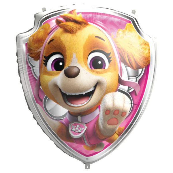 Paw Patrol Skye-formad folieballong 68x75 cm